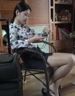 [K&M]丝足视频 空乘单鞋肉丝