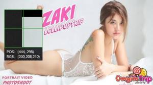 เบื้องหลัง น้องZAKI นางแบบสวยเก๋ อมยิ้มทริป (lollipop Trip)