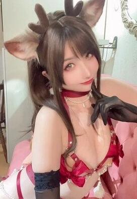 rioko凉凉子《圣诞麋鹿套装》