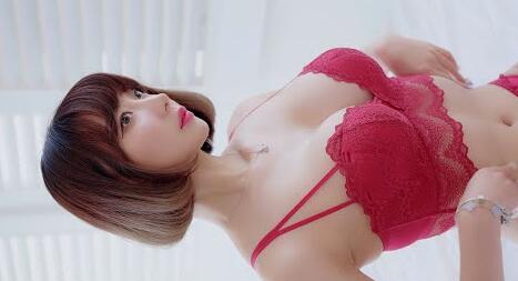 眼前超近距离多妍的红色内衣装书籍拍摄现场直拍