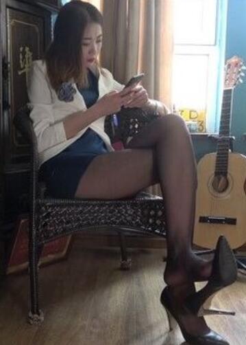 品多多 K&M NO.142 高冷女神黑丝大脚丫