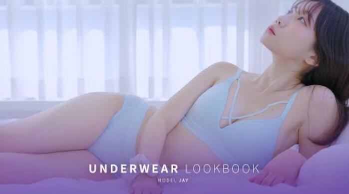 淡粉色内衣模特杰伊(jay)