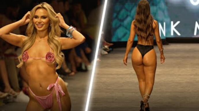 粉红甜瓜-艺术之心时装秀迈阿密2023 |全秀