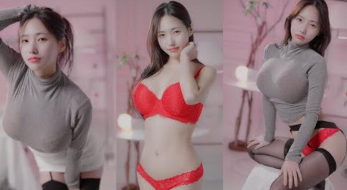 穿着曲线型长筒袜 超近距离Ai lockbook实实内衣lockings stockings underwear Lookbook模特软化两件套Lookbook
