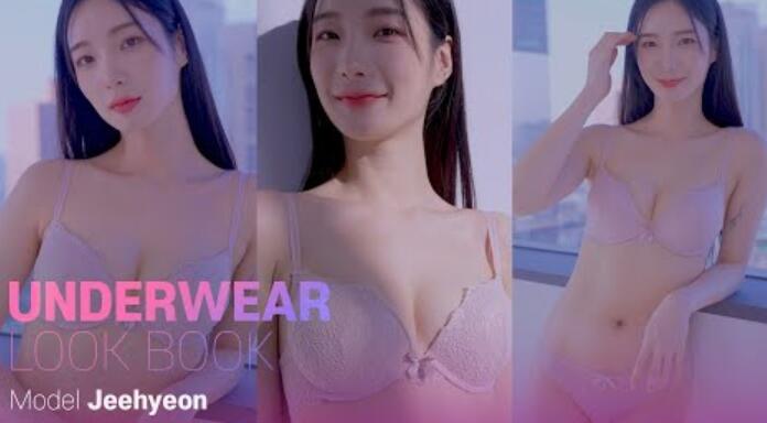 模特知贤(jeehyeon )修身版型body -乖!蕾丝内衣装书评论