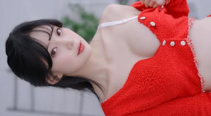 对于这样的女朋友，你怎么看？当心后方AI实景Lookbook 连体丝袜女友造型内衣Lookbook Fancam传奇Heesol Lookbook